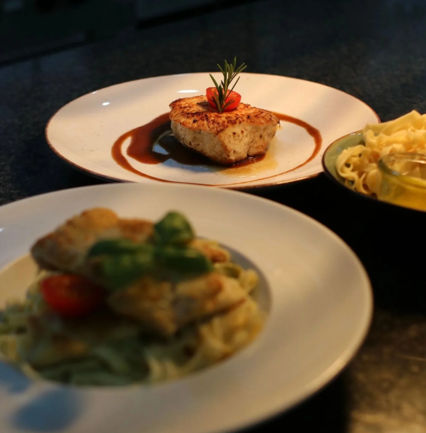 Leckeres Essen in der Kochschmiede