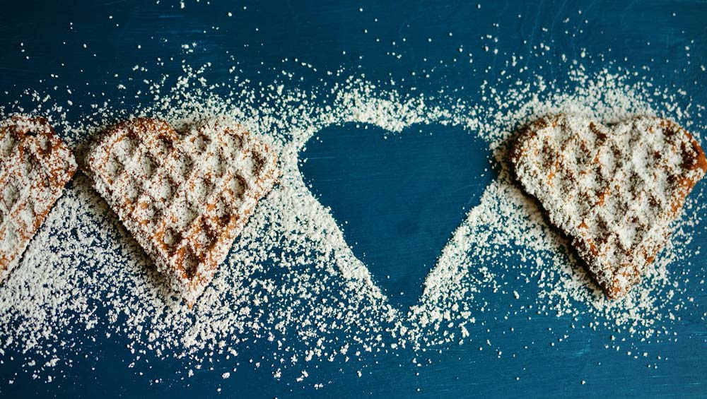 Sonntags Waffeln in der Kochschmiede